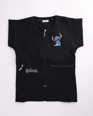 TABLIER F STITCH AVEC RUBAN DALLAS065 T6/12A