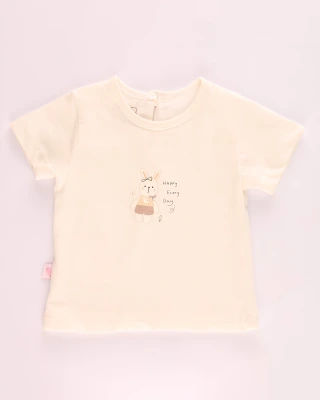 T SHIRT BB F LAPIN 26CETSHBF09 T6M/3A