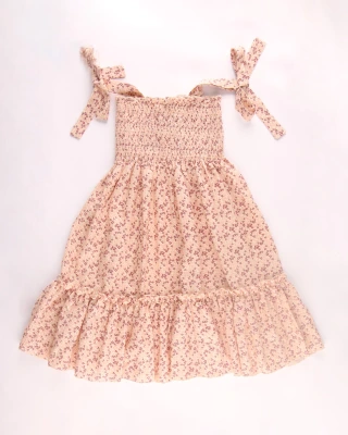 ROBE F FLEURI 26CERF06 T3/12A
