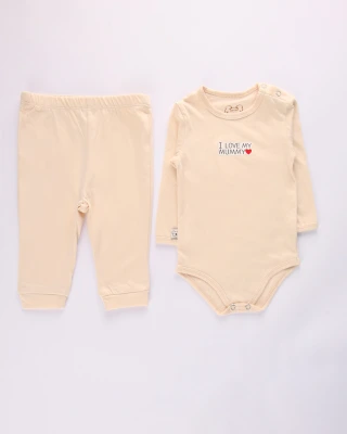 KIT 2P BB G I LOVE MY MUMMY T0M/T18M