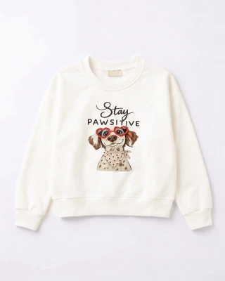 SWEAT SHIRT F PAWSITIVE 26CHSWSF00 T4/T14A