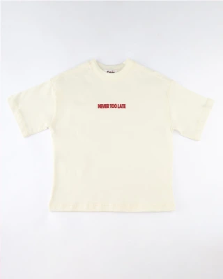 T SHIRT G NEVER TOO LATE 26CETSHG10 T4/T12