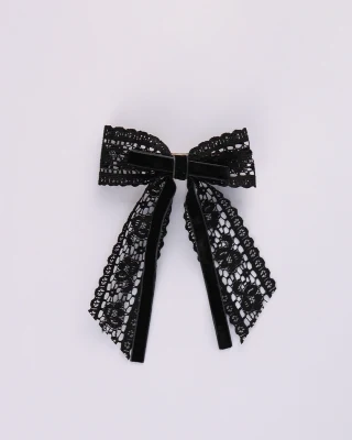 BARETTE PAPILLON GUIPURE