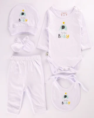 SOR CLIN G 5P HELLO BABY 25CESCBG09 T0/3M