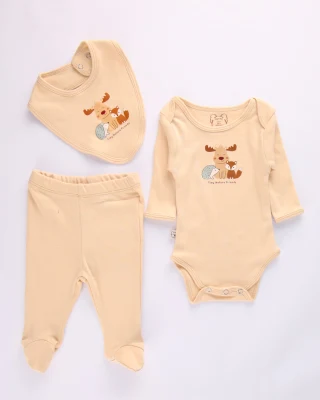 GREN BB G 3P NATURE FRIENDS 25CHGRBG02 T0/12M