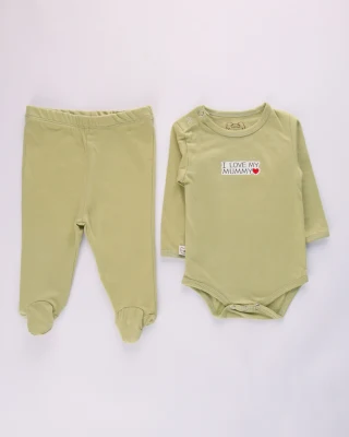 KIT 2P BB G I LOVE MY MUMMY T0M/T18M