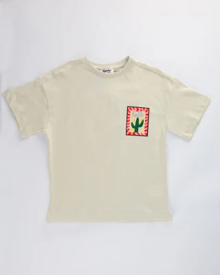 T SHIRT F  HELLO  26CETSHF00 T4/T14A