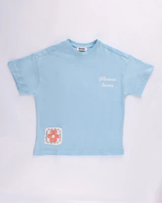 T SHIRT F FLOWERS 26CETSHF06 T3/T12A