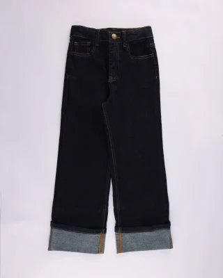 PANT F LARGE AVEC REVERS ZZ26614 T6/16A