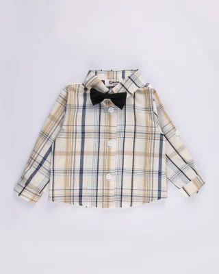 CHEMISE BB G CARREAUX 26CECHBG01 T6M/ 3A