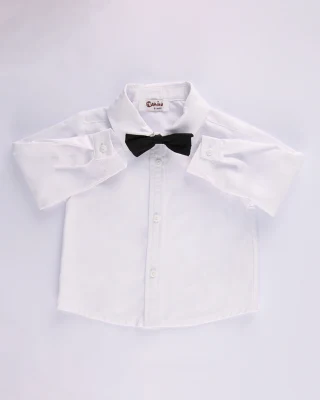 CHEMISE BB G UNI AVRC PAPILLON 26CECHBG02 T6M/3A