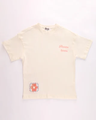 T SHIRT F FLOWERS 26CETSHF06 T3/T12A