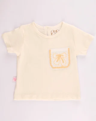 TSHIRT PAPILLON BB F 26CETSHBF04 T6M/3A