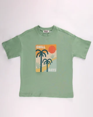 T SHIRT G  CHILL DAYS 26CETSHG08 T3/T12A