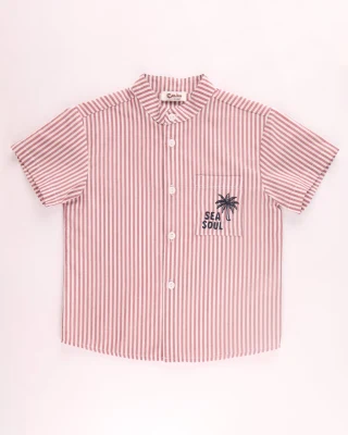 CHEMISE RAYURES 26CECHG04 T3/T12A